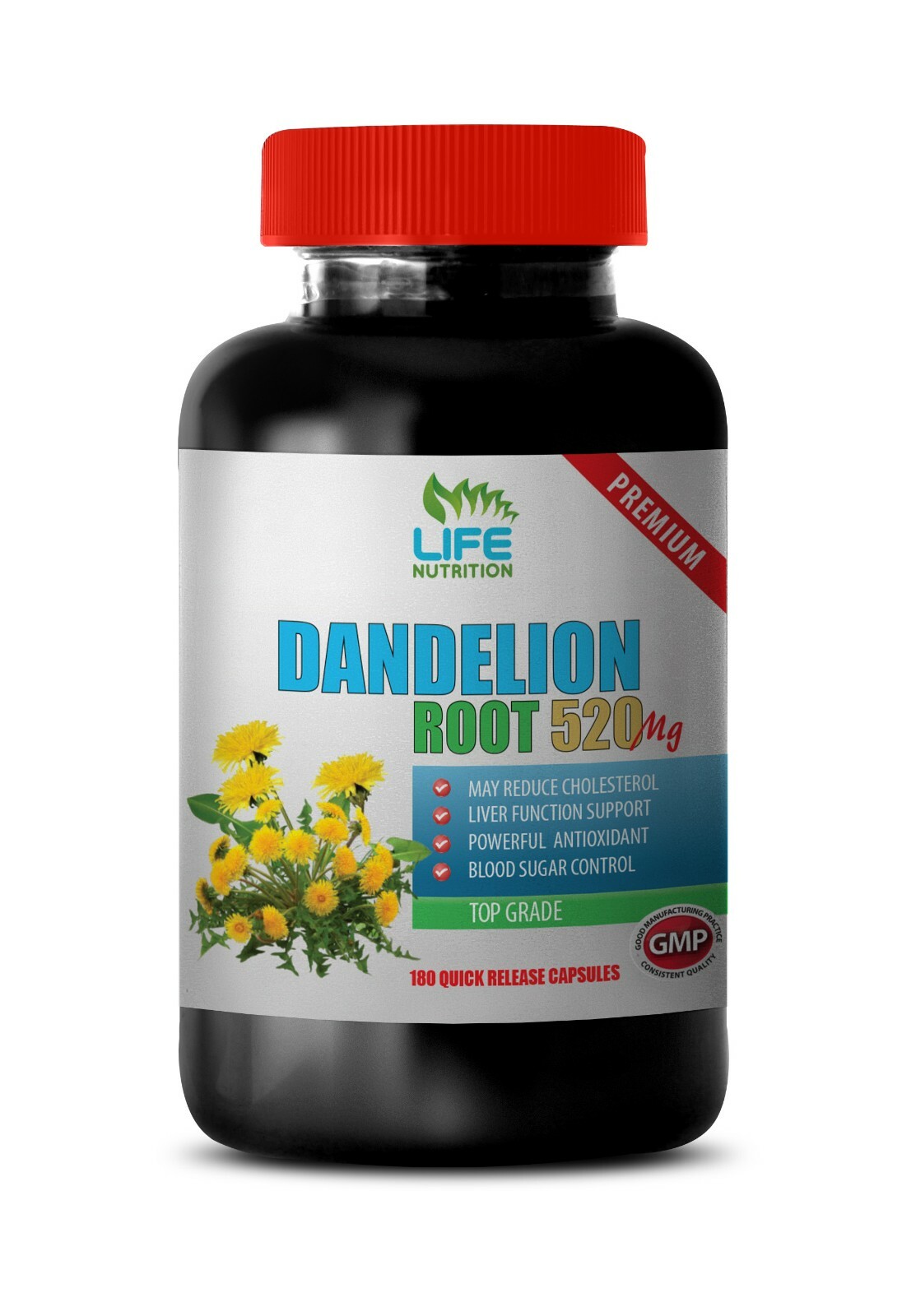 anti inflammatory diet – DANDELION ROOT 520MG – dandelion root capsules 1B