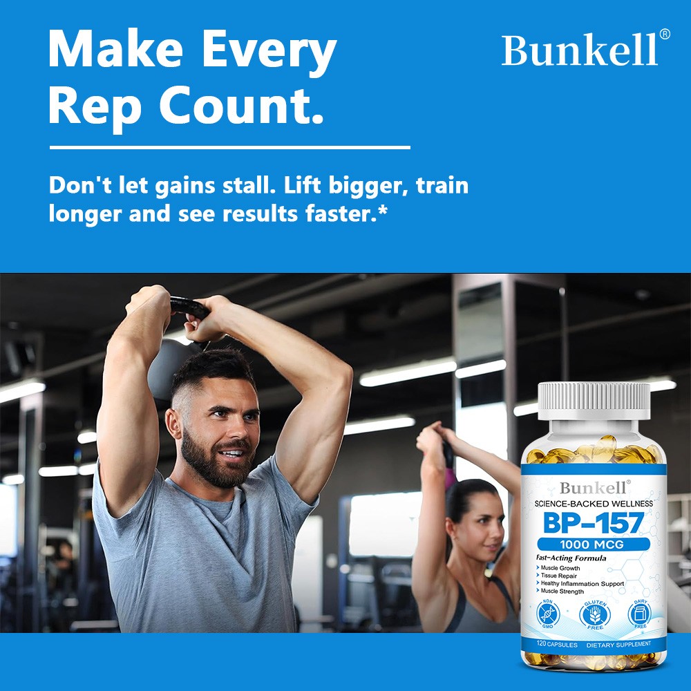 Joint Health Supplement Muscle Growth Recovery Tissue Repair 120 Softgels