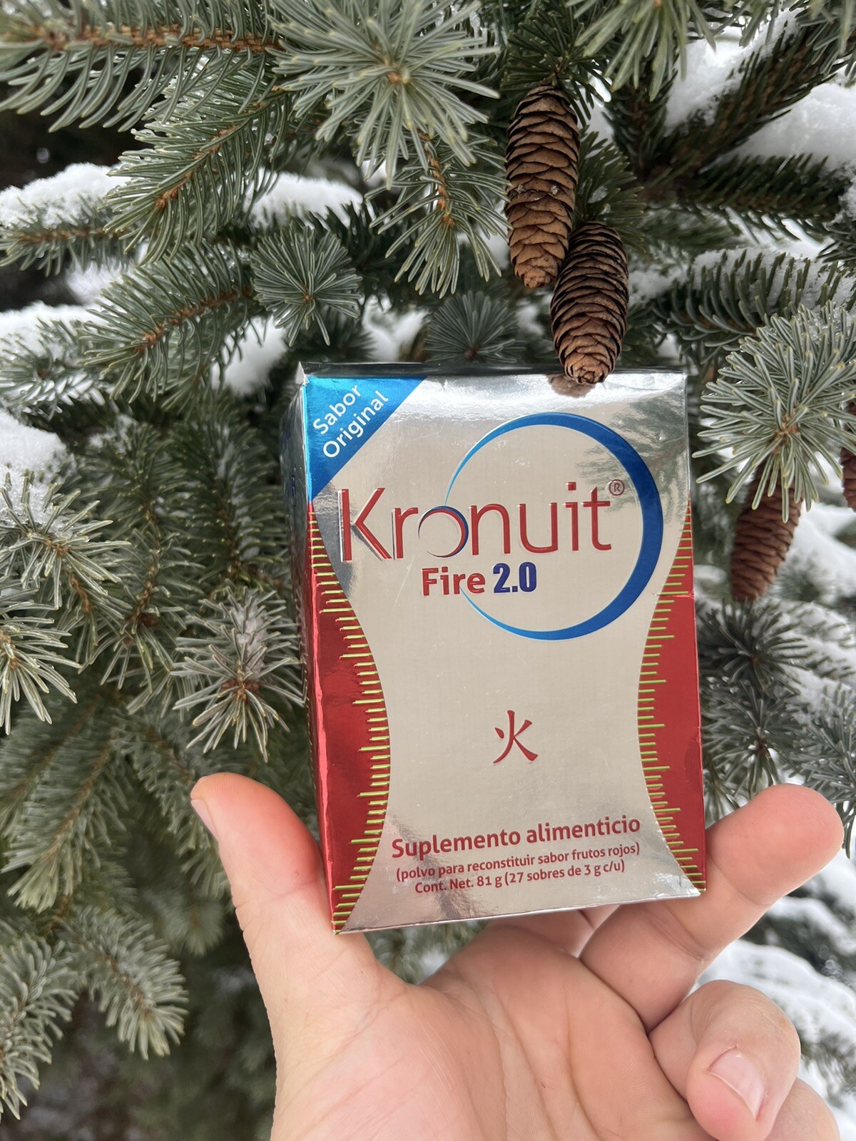 Sanki Kronuit Fire 2.0 (27 Sobres/packets) 1 Box. 1 Caja.
