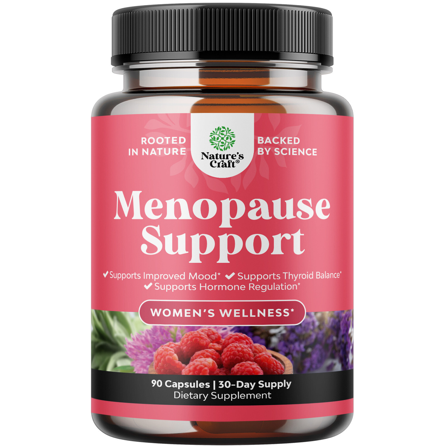 Complete Herbal Menopause Supplement for Women – Hormone Balance 90ct