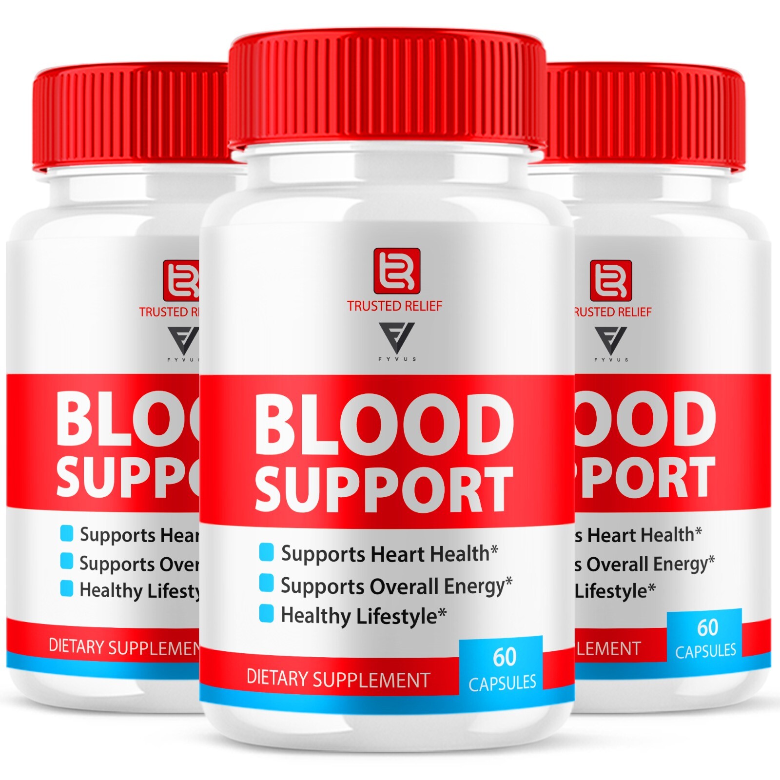 (3 Pack) Trusted Relief Capsules, Trusted Relief Glycogen Control (180 Capsules)