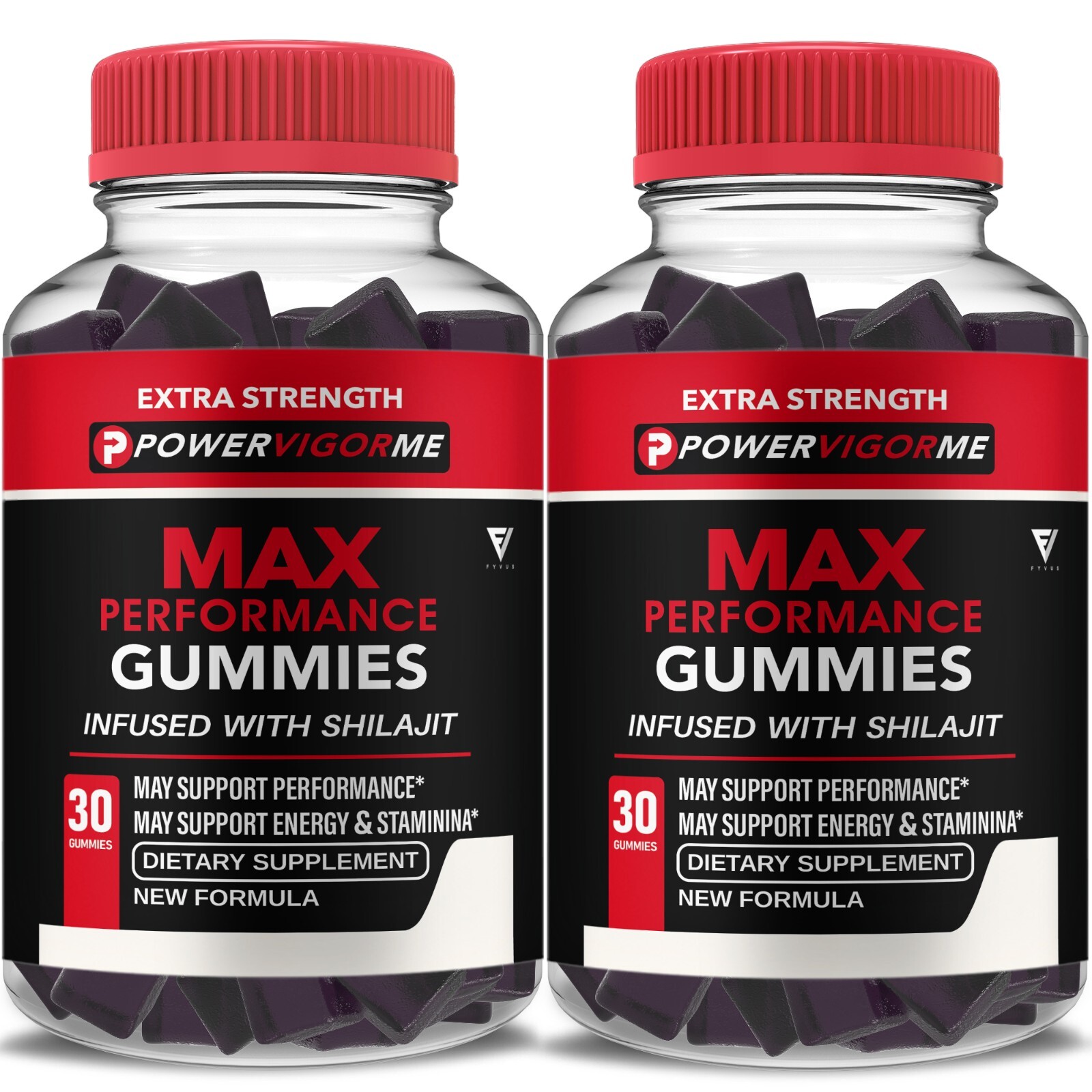 (2 Pack) Power Vigor Me Gummies PowerVigor Me Performance Gummy (2 Month Supply)