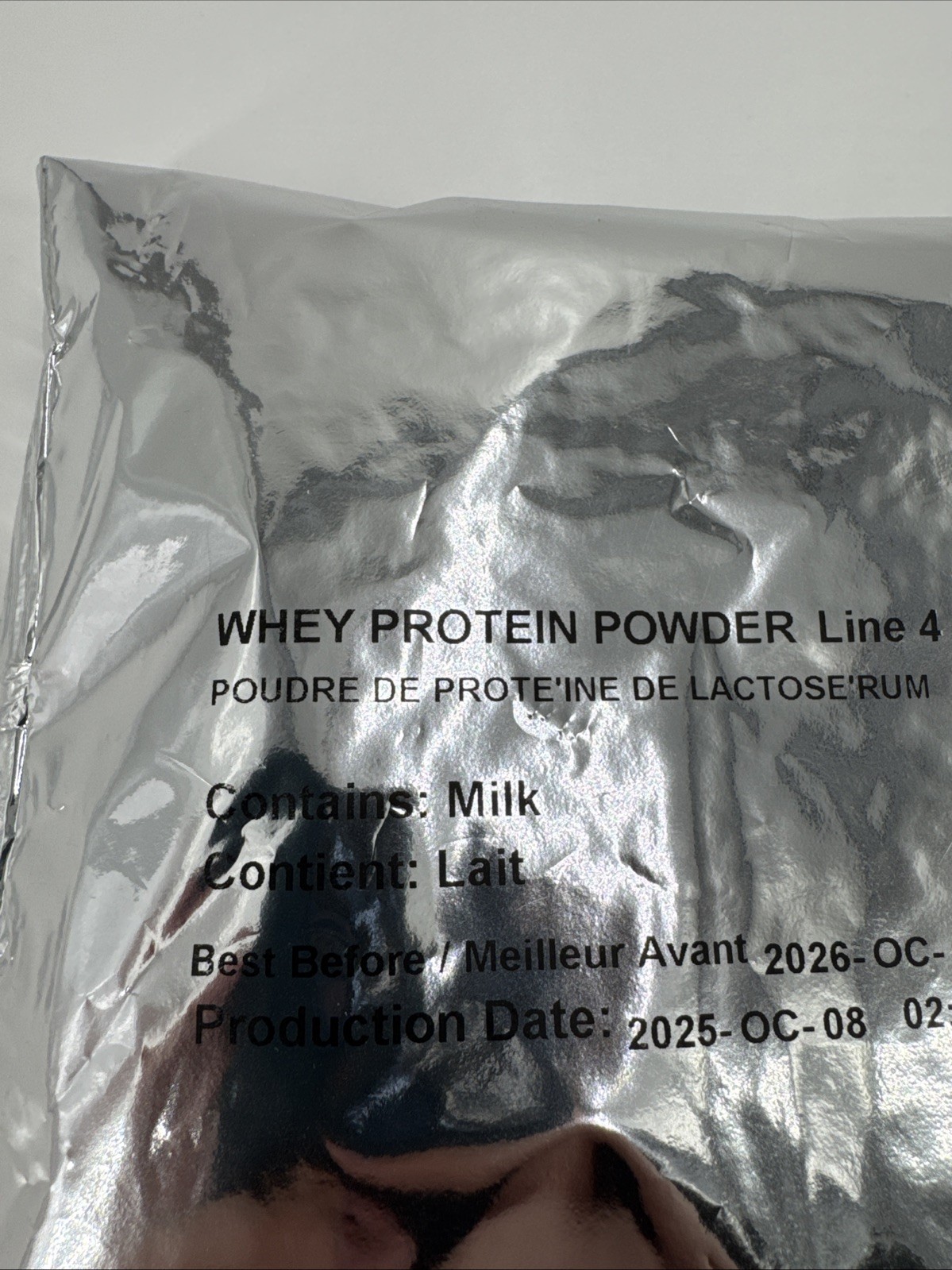 Whey Protein Powder 7.05 Ounces NEW Unflavored Starbucks. BB Oct/2026