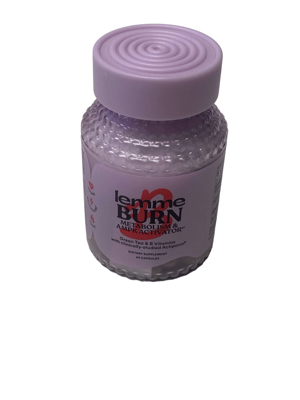 Lemme Burn, Metabolism & Fat-Burning Capsules 60ct 07/2026