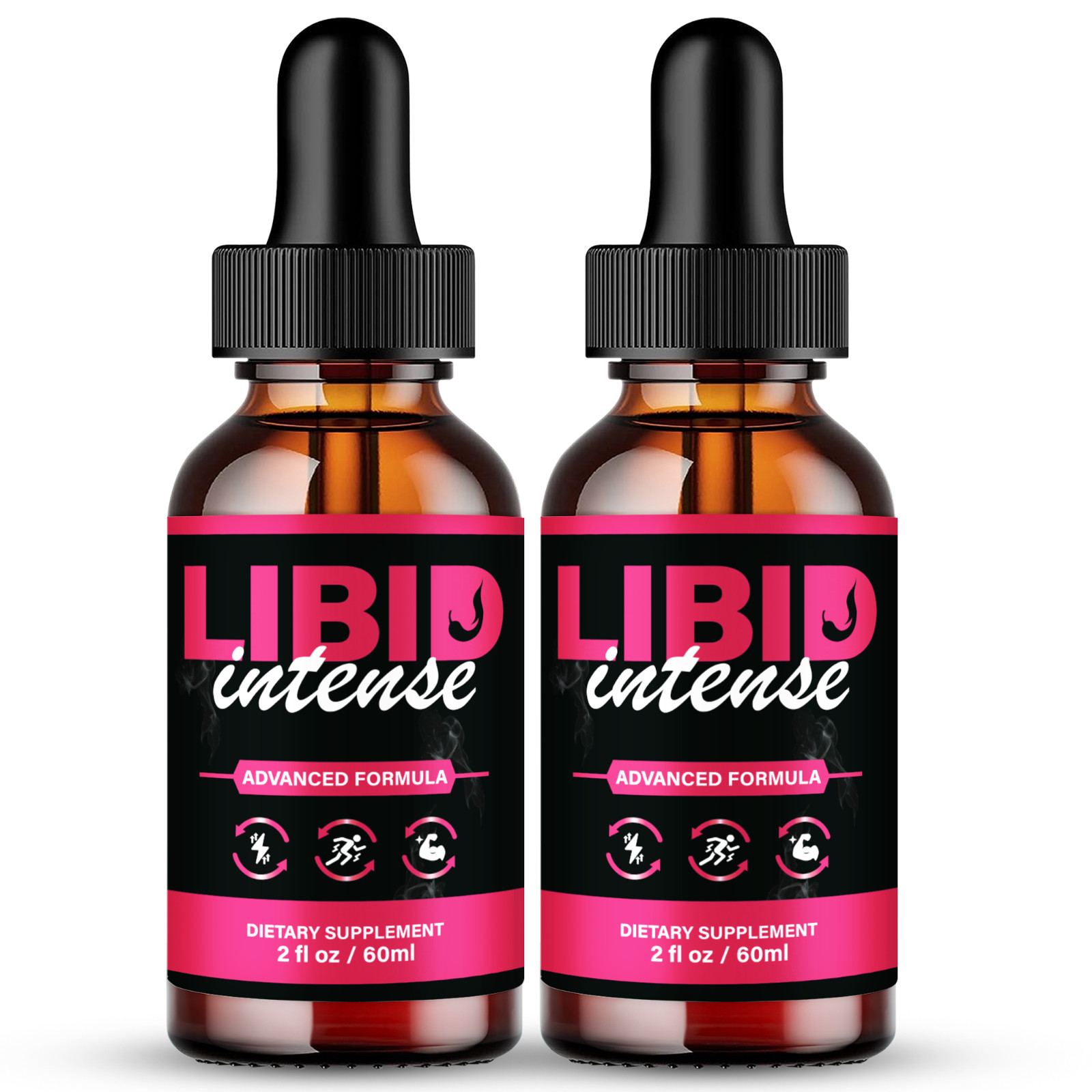 Libid Intense Drops, Official Natural Keto Supplement Droppers (2 Pack)