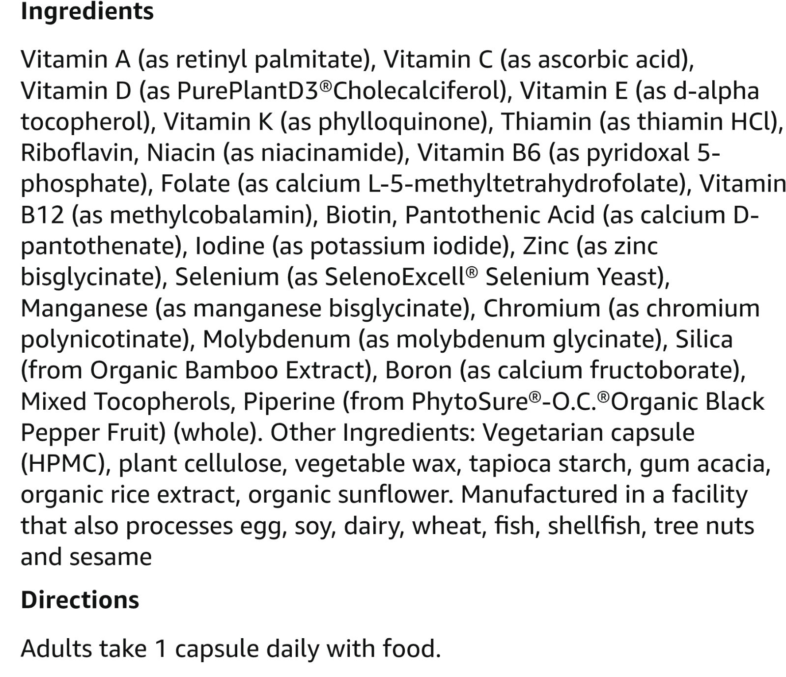 Solgar One Daily WOMENS MULTIVI 50 + 60 Time Released Capsules ( 60 Servings )