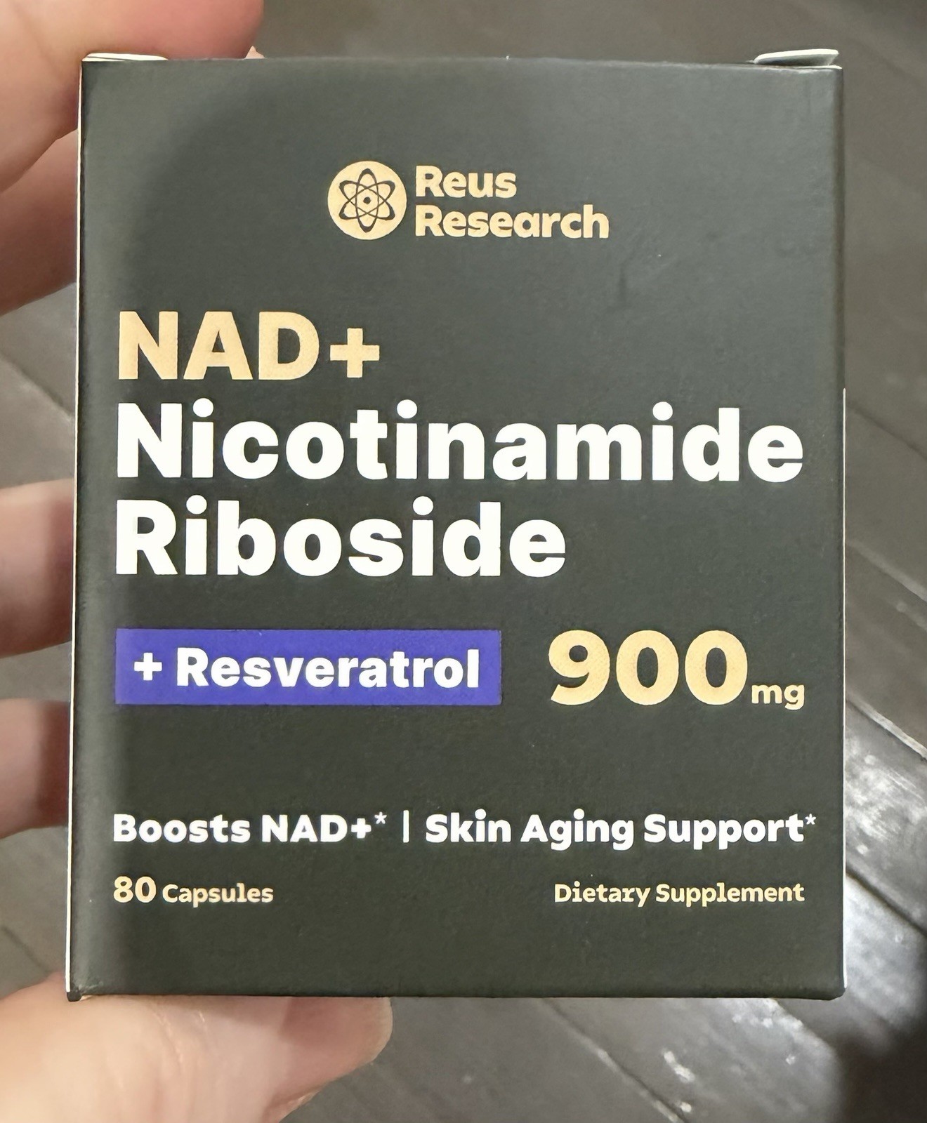 NAD + NICOTINAMIDE RIBOSIDE + RESVERATROL 900 mg