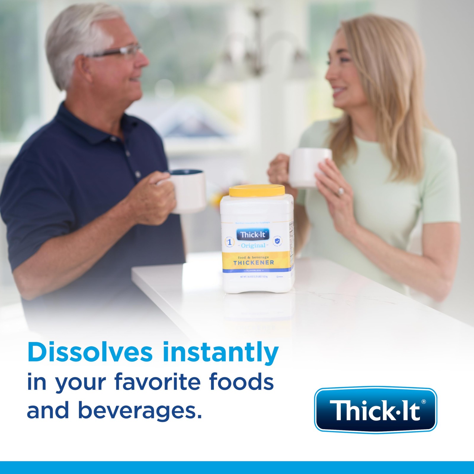 Thick-It Original Food & Beverage Thickener, Flavorless 10 Ounce (Pack of 1)