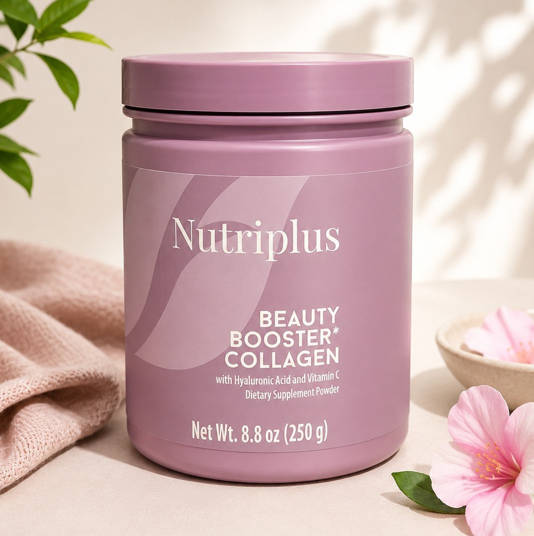 Nutriplus Beauty Booster Collagen Powder w/ Hyaluronic Acid + Vitamin C 8.8oz