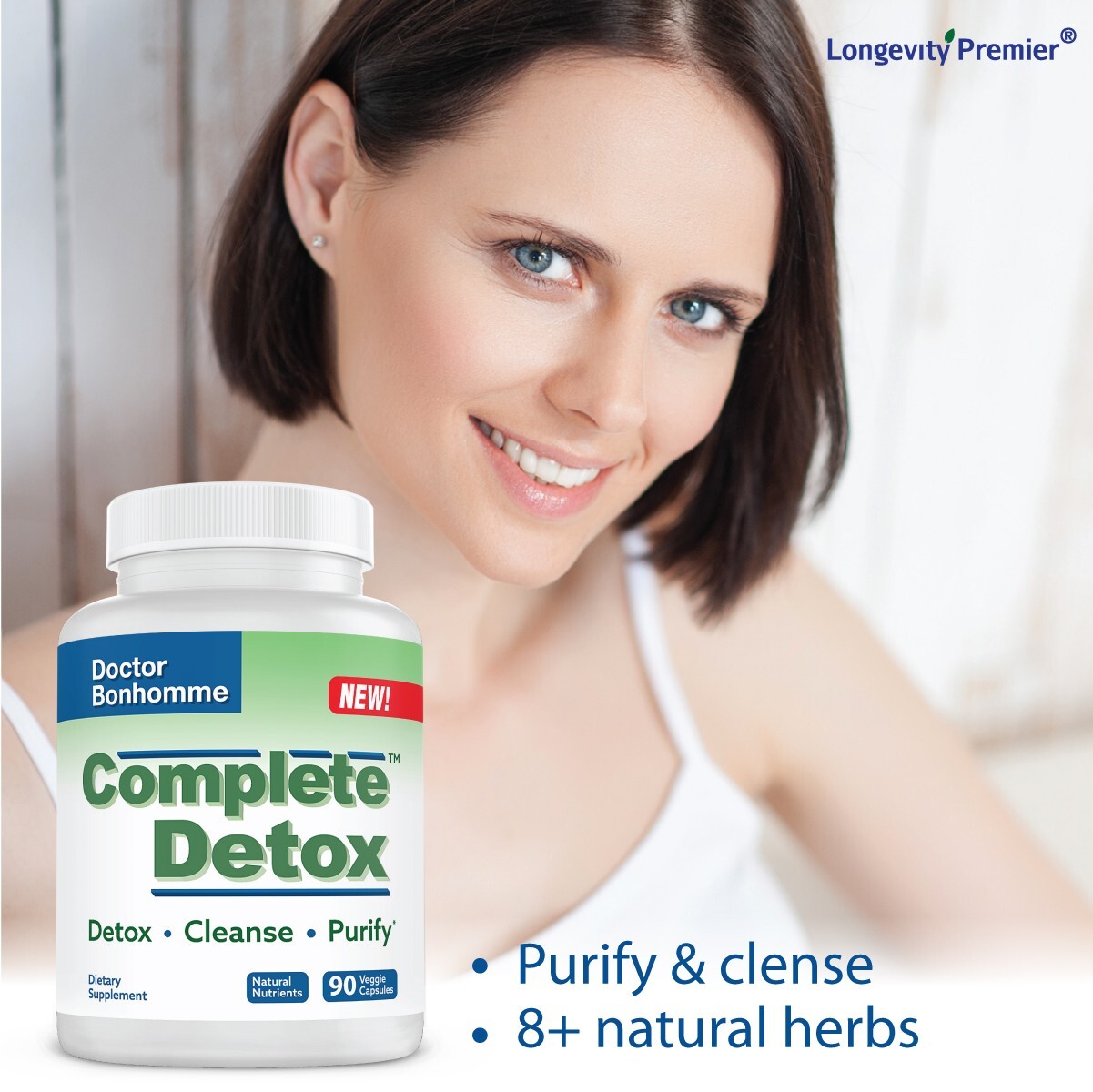 Longevity Complete Detox: Natural whole body cleanse for enhanced digestive hlth
