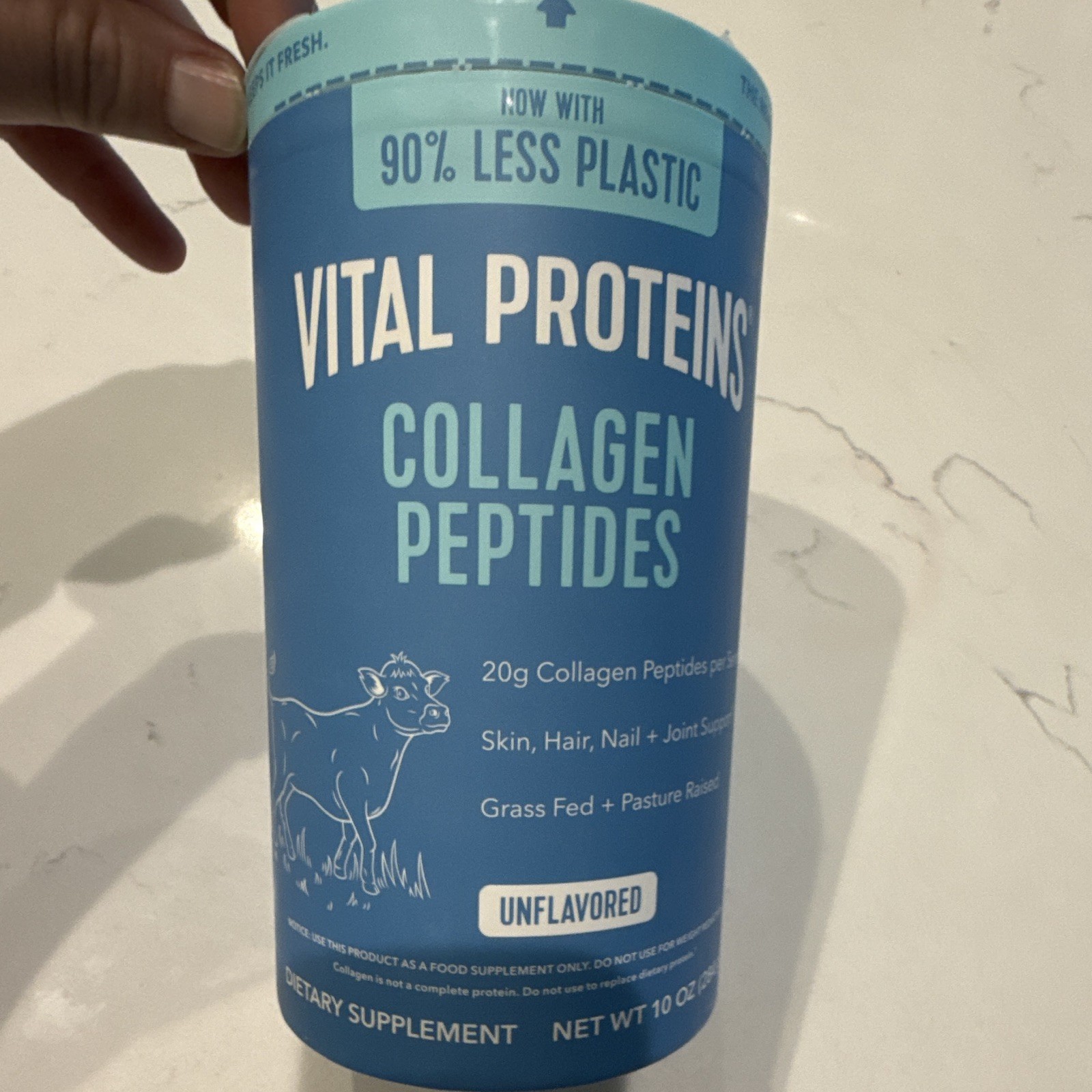 Vital Proteins Collagen Peptides Powder Unflavored Grass Fed 10 oz 10/2028