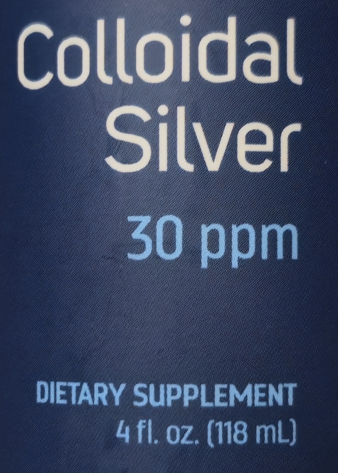 Trace Minerals COLLOIDAL SILVER 30 PPM 4 fl oz ( 24 Servings ) BEST BY 8/26