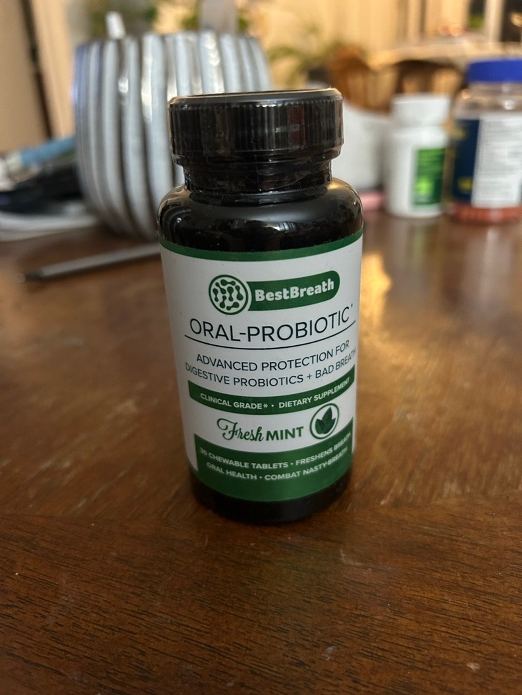 Unisex BestBreath Oral-Probiotic Skincare One Size Green White