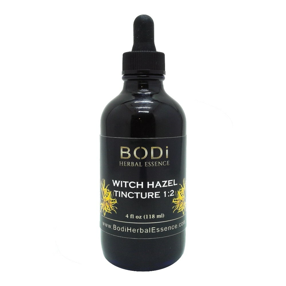 Witch Hazel Tincture 1:2 Extract | 2 to 8floz | 100% Pure Natural Hand Crafted