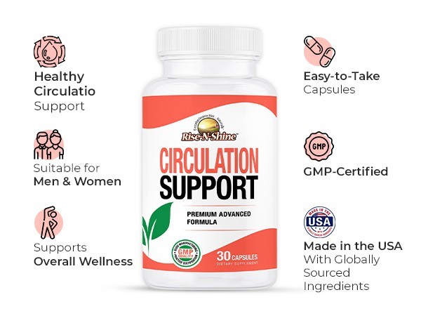 CIRCULATION SUPPORT – Vein & Blood Flow Support Supplement