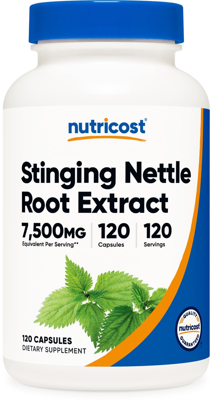 Nutricost Stinging Nettle Root Extract 120 Capsules for 120 Count (Pack of 1)