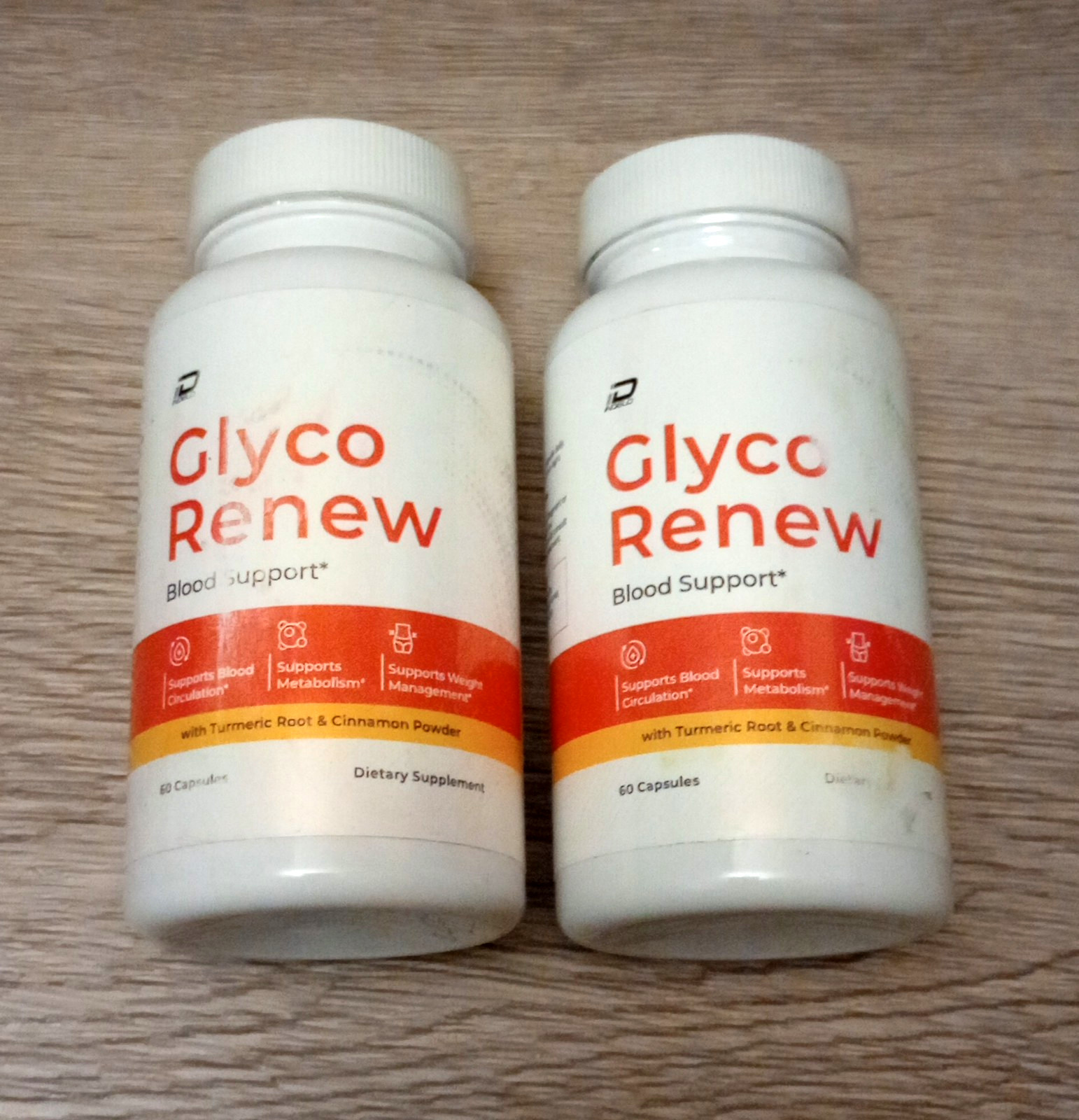 (2 Pack) Glyco Renew Blood Support Supplement 60 x 2=120 Capsules Exp. 06/2026