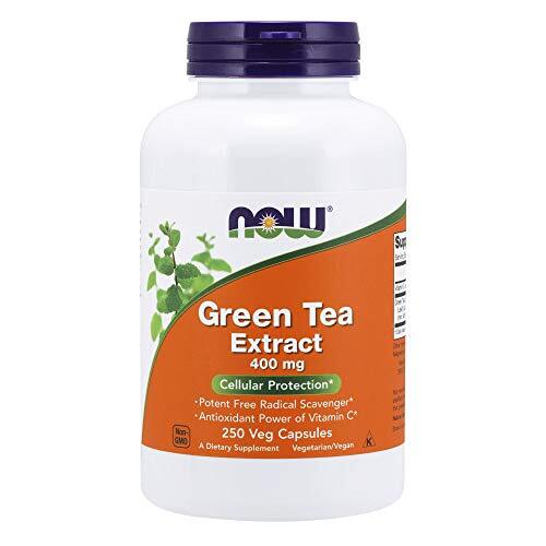 NOW FOODS Green Tea Extract 400 mg 250 Veg Capsules