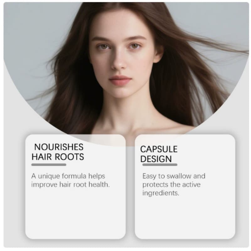 Root Revive Capsules for Hair Growth, Nourishes Thinning Hair & Boosts Hair