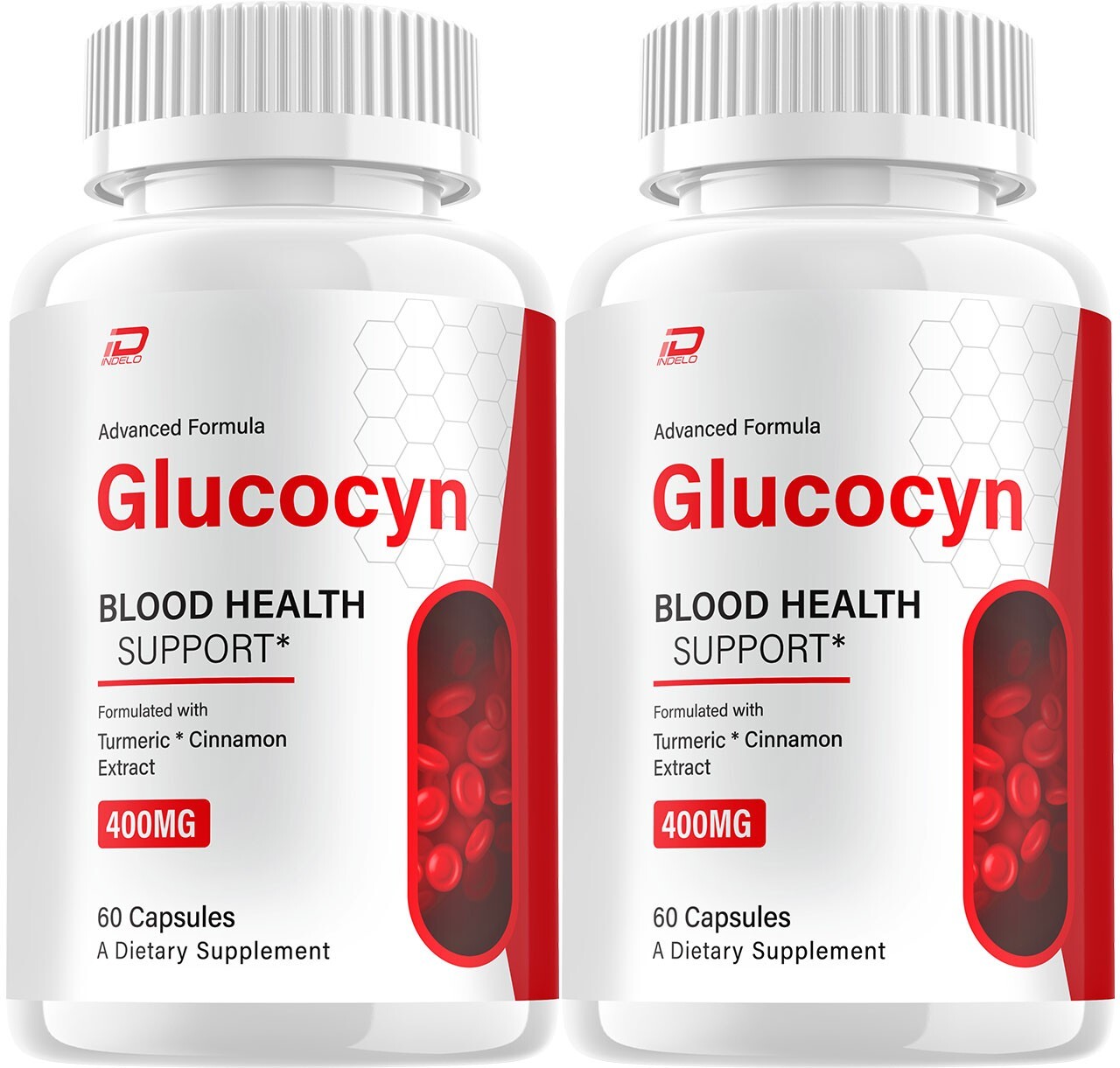 (2 Pack) Glucocyn Capsules – Glucosyn, All Natural Glycogen Support