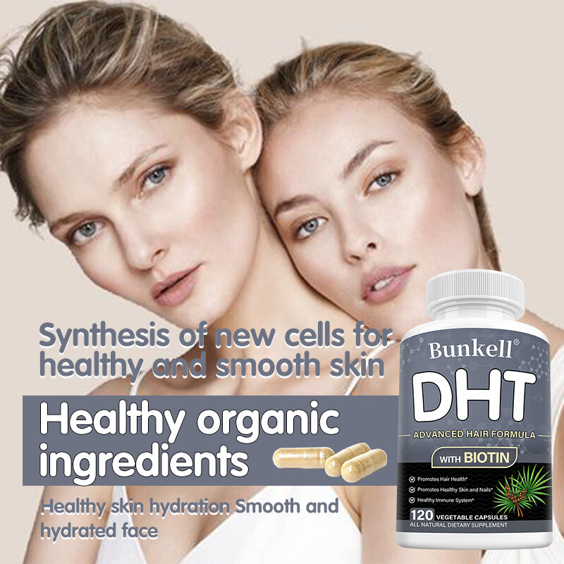 DHT Blocker with Biotin – Boosts Hair Growth & New Follicle Growth