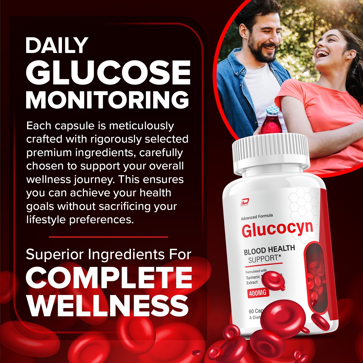 (2 Pack) Glucocyn Capsules – Glucosyn, All Natural Glycogen Support