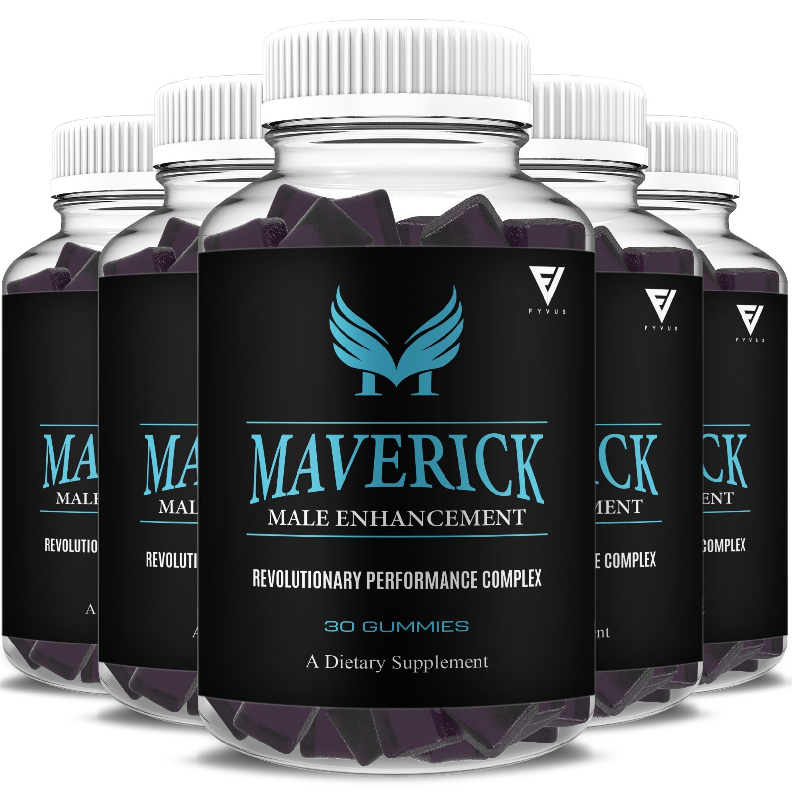 (5 Pack) Maverick Maximum Performance Supplement Maverix Gummy (5 Month Supply)