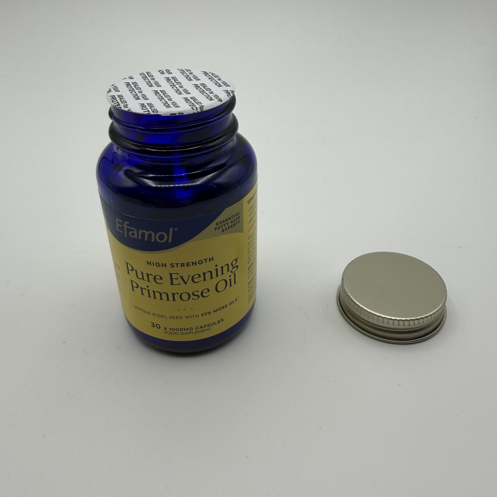 Efamol High Strength Pure Evening Primrose Oil 30x1000mg Capsules Skin Support