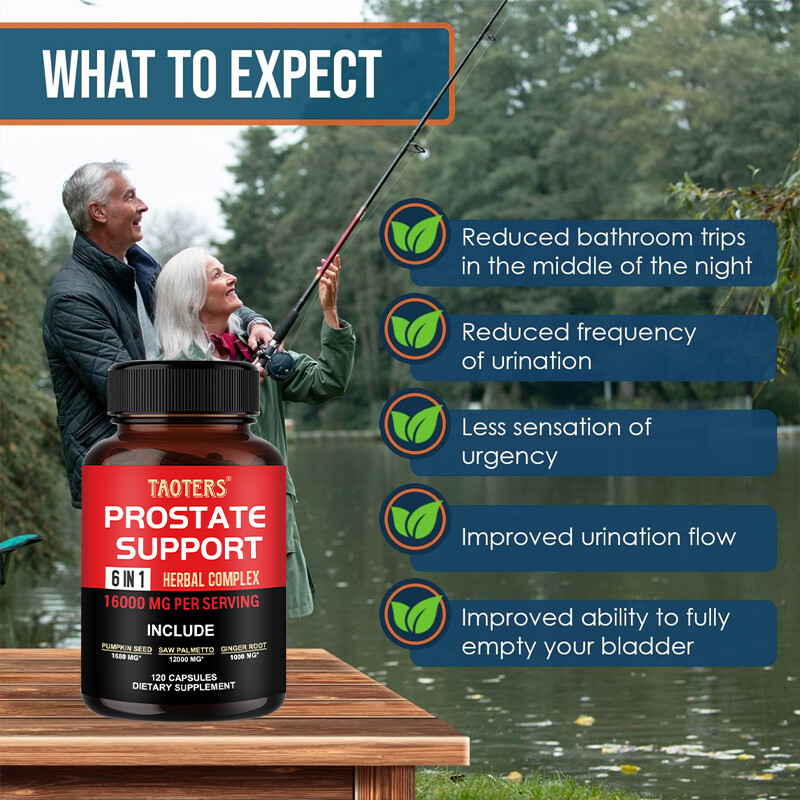 Prostate 6-in-1 Complex – Reduces Frequency And Urination