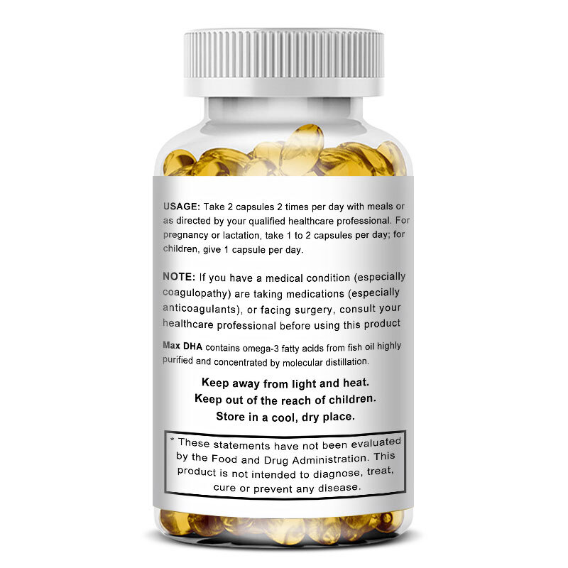Omega 3 Dha Algal Oil Capsules 3x Strength 2250mg EPA & DHA, Highest Potency