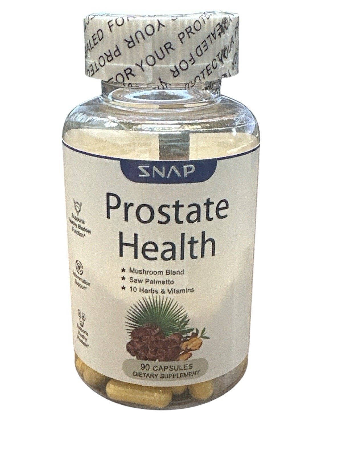 Snap Prostate Health Dietary Supplement 90 Capsules
