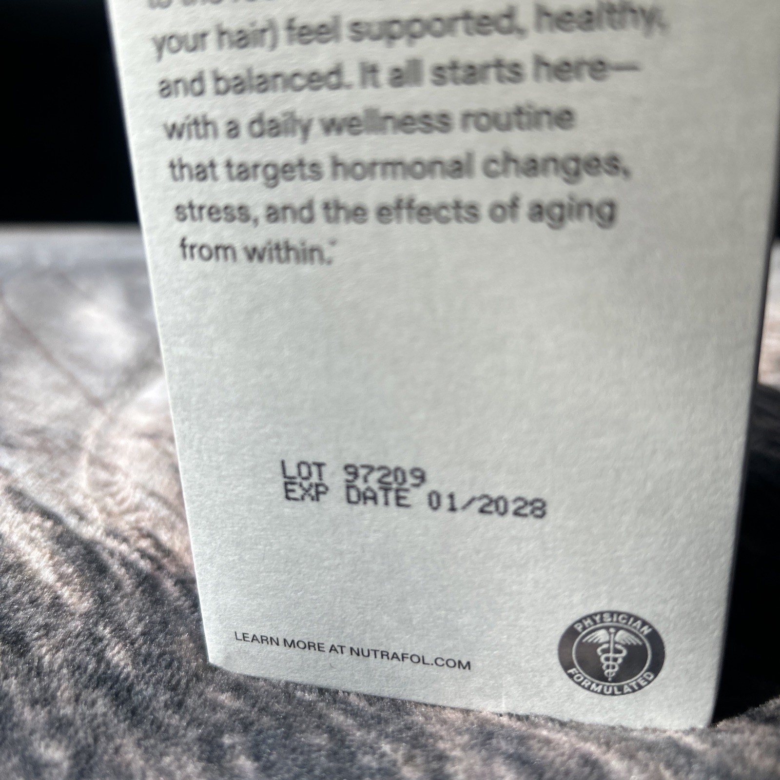 New ~120 Count Women’s Balance Hair Growth Supplement Exp 01/28 Free Shipping!