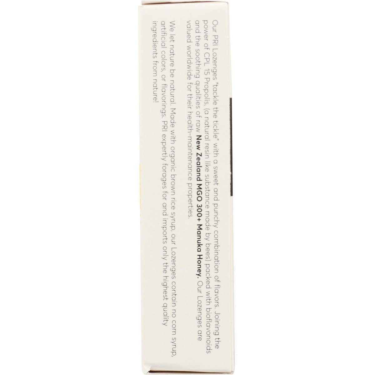 Pacific Resources Intl Manuka Honey Propolis Soothing Lozenges Rice 4G 1 Pack