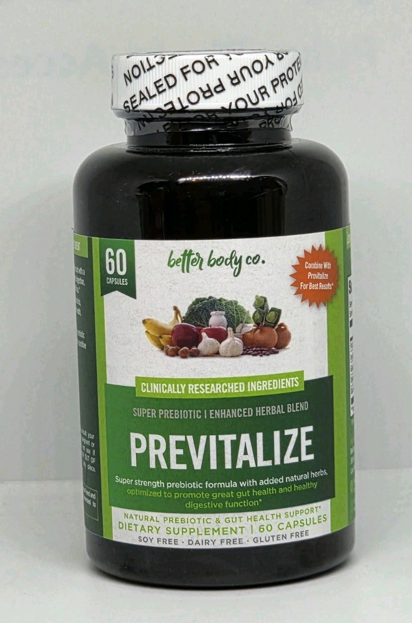 Better Body Co. Previtalize Original Prebiotic Natural Menopoause New Sealed