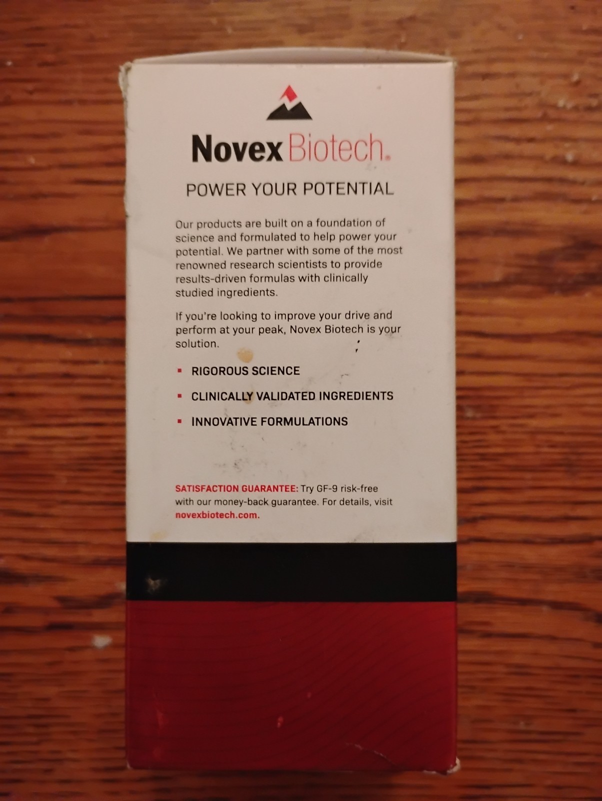 Novex Biotech GF-9 GH Boosting Supplement 84 Count – EXP 05/2028