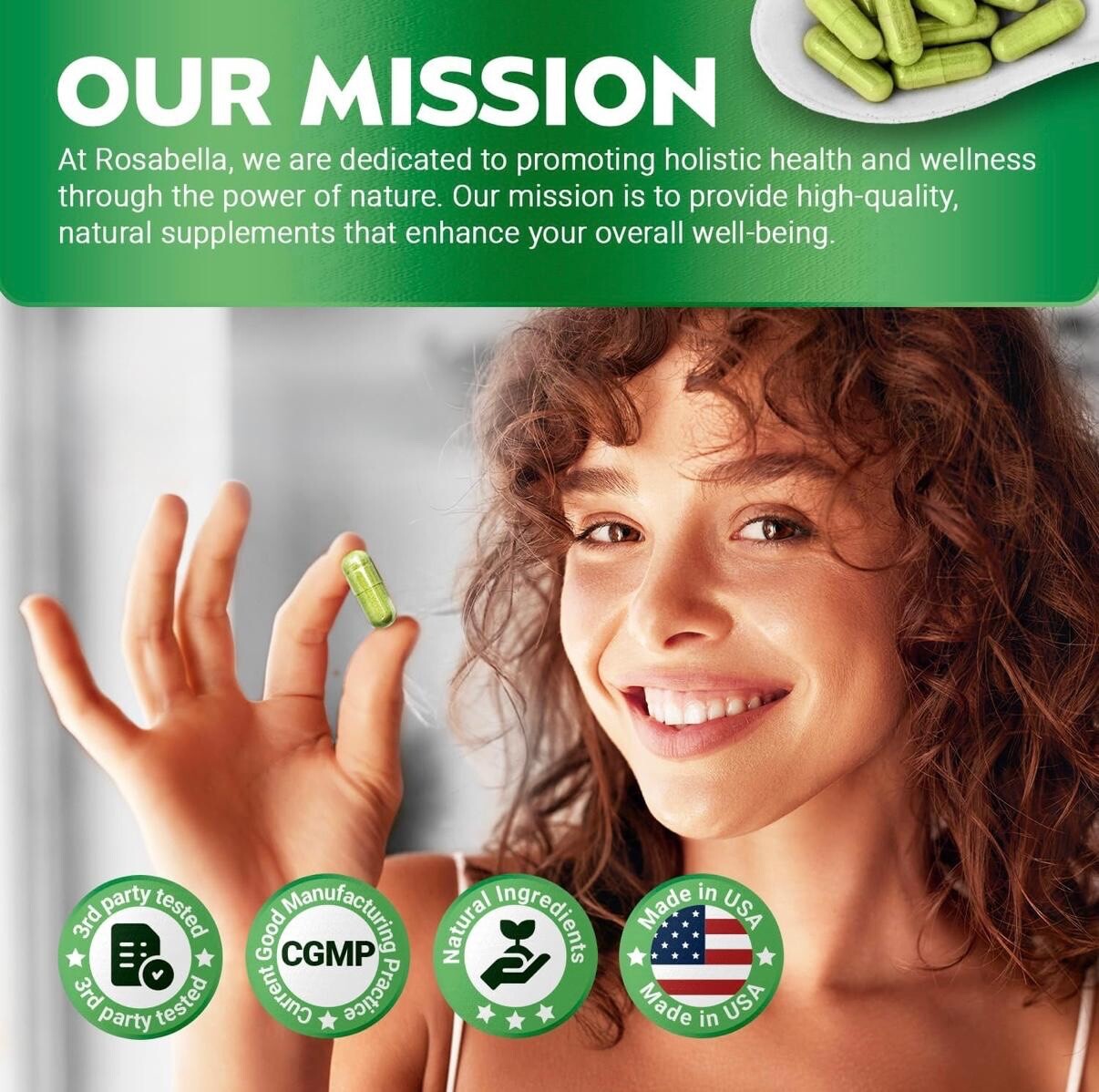 (2 Pack) Tarmya’s Pure Moringa Powder Capsules – Natural Green Antioxidant
