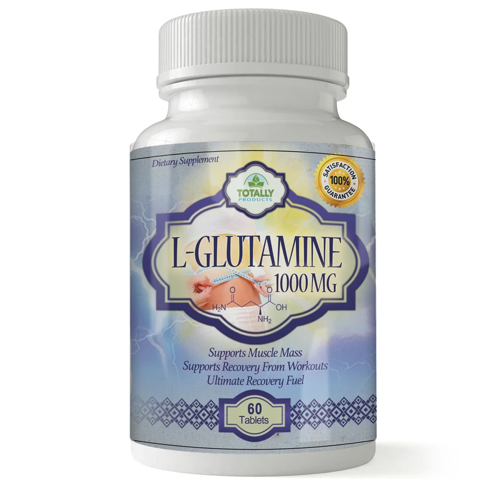 Blood Pressure Heart Health Supplements & L-Glutamine Tablet Muscle Growth Pills