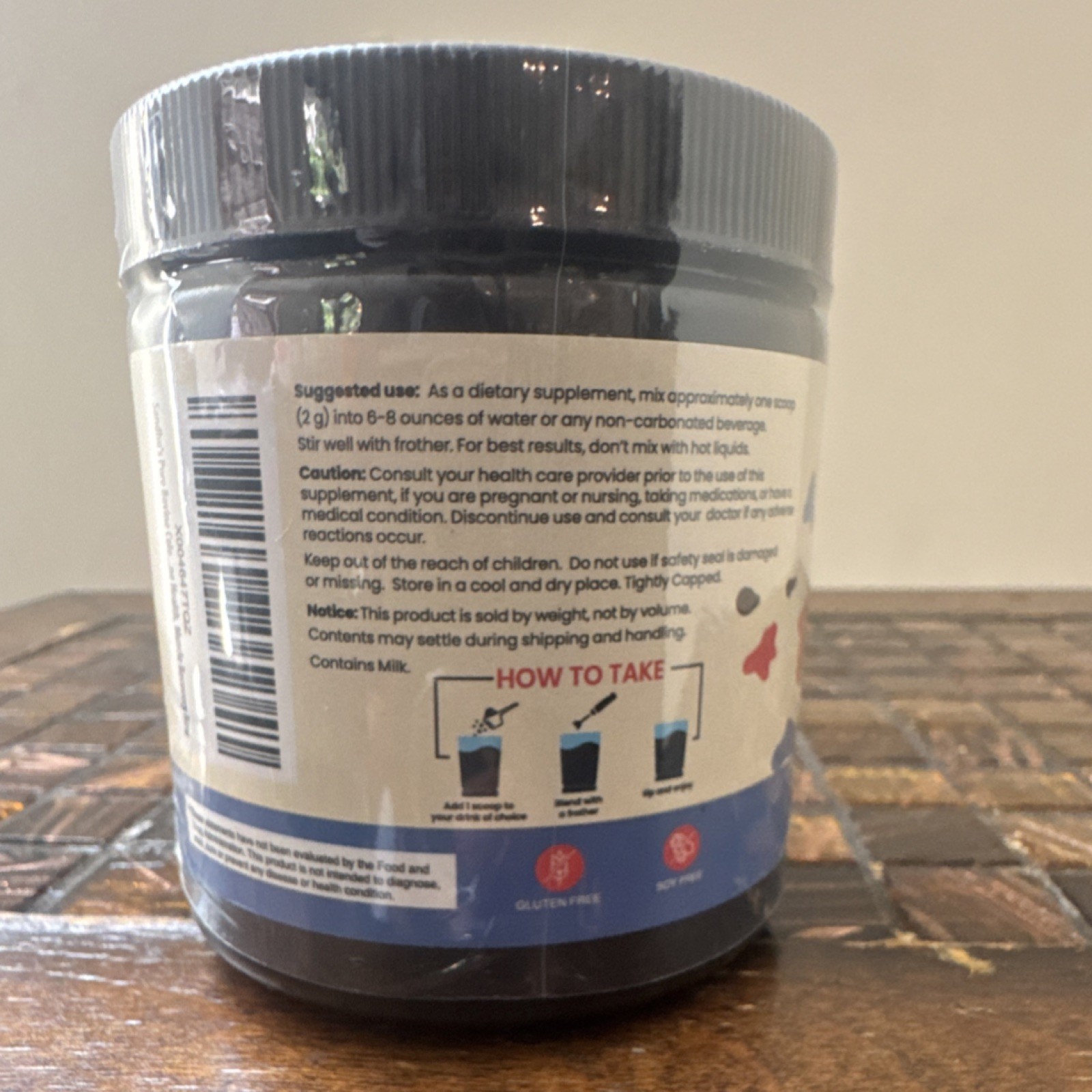 Sendlotus Nutrition Grass Fed Bovine Colostrum Powder Unflavored 60g