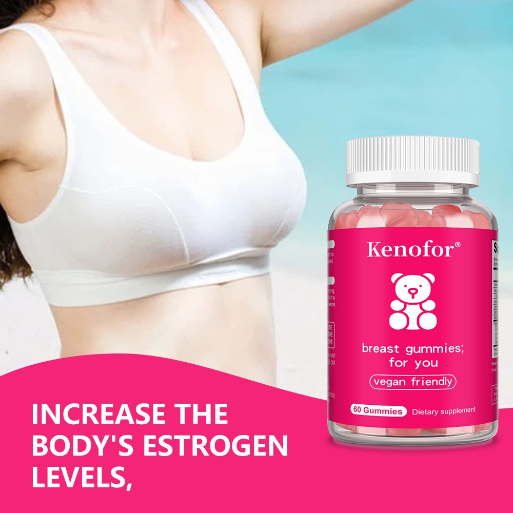 Breast Gummy-With Chaste Tree Berry Extract Increease Estrogen Levels,60 Gummies