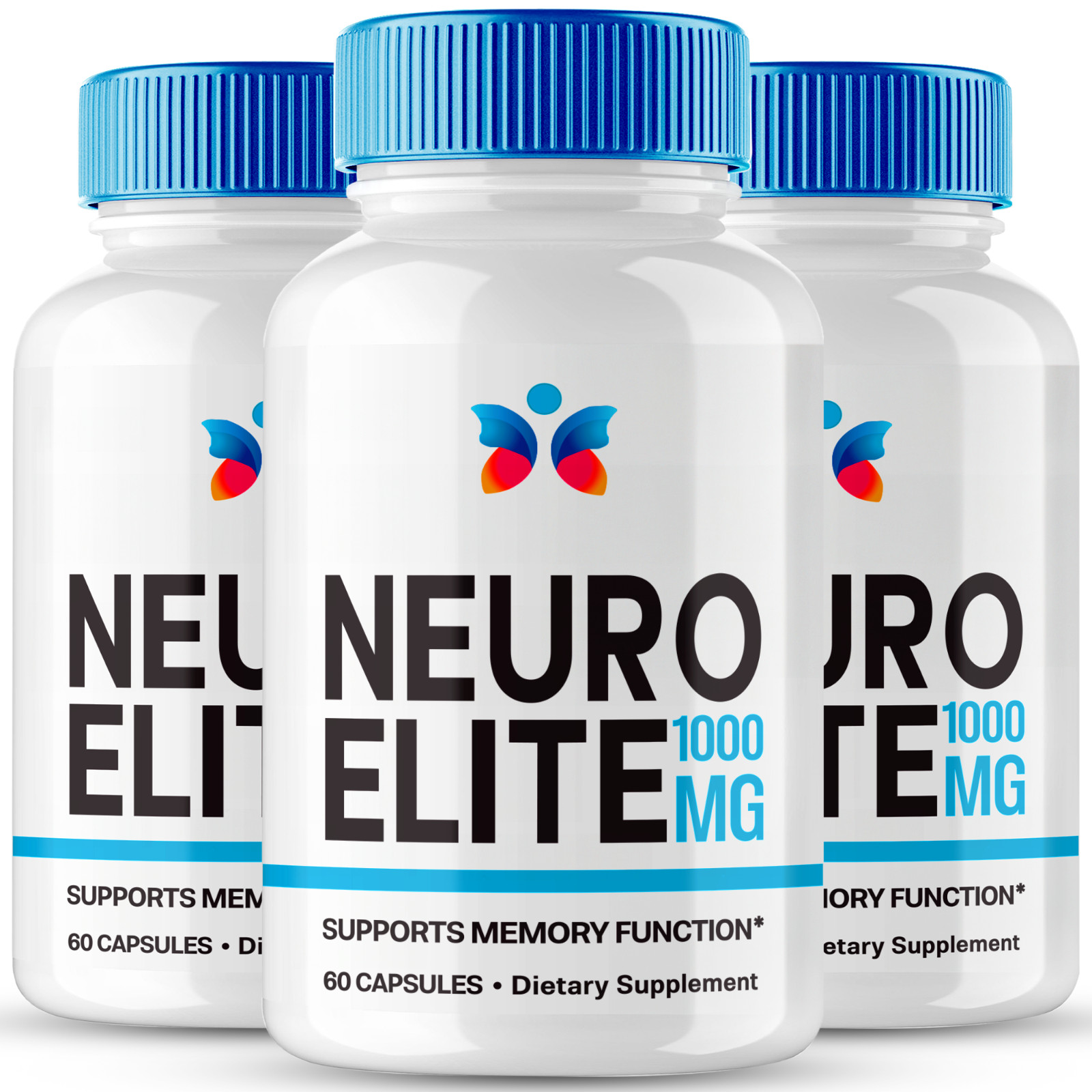 (3 Pack) Neuro Elite Capsules, NeuroElite Cognitive Support for Brain Health