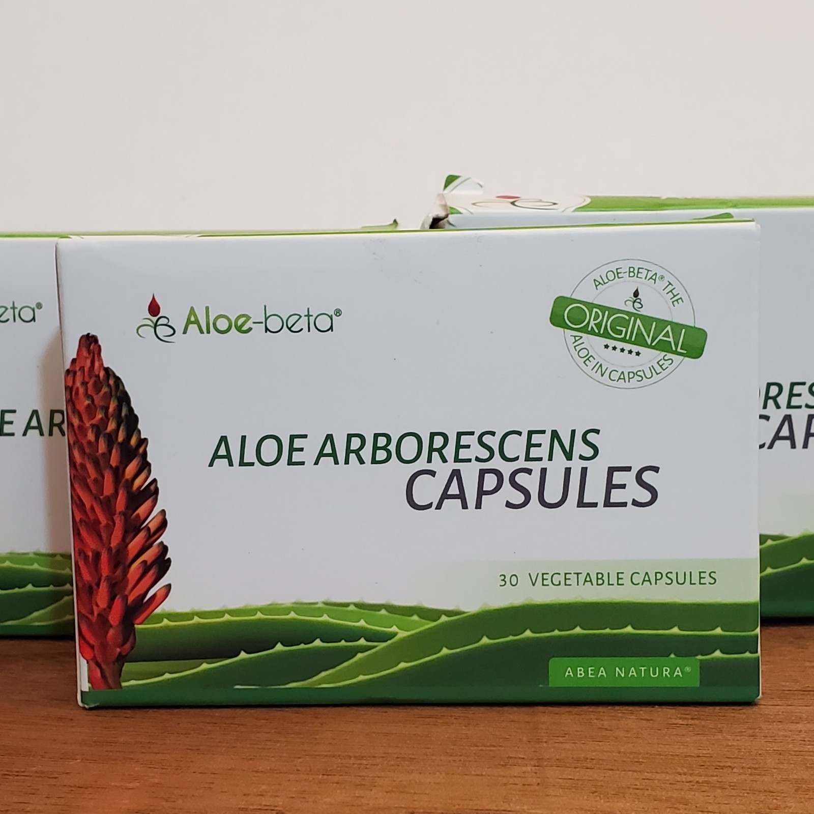 ALOE BETA 30 Capsules ALOE ARBORESCENS 12/2027 Abea Natural Health Supplement