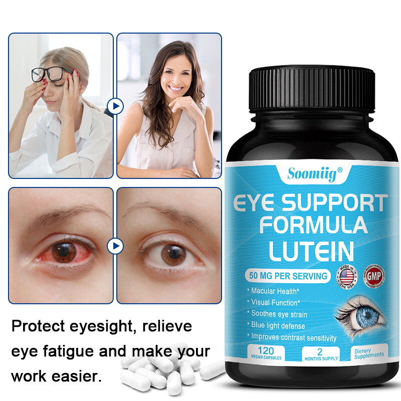 Eye Health Supplement, Lutein and Zeaxanthin, Vision Health, Eye Strain Support