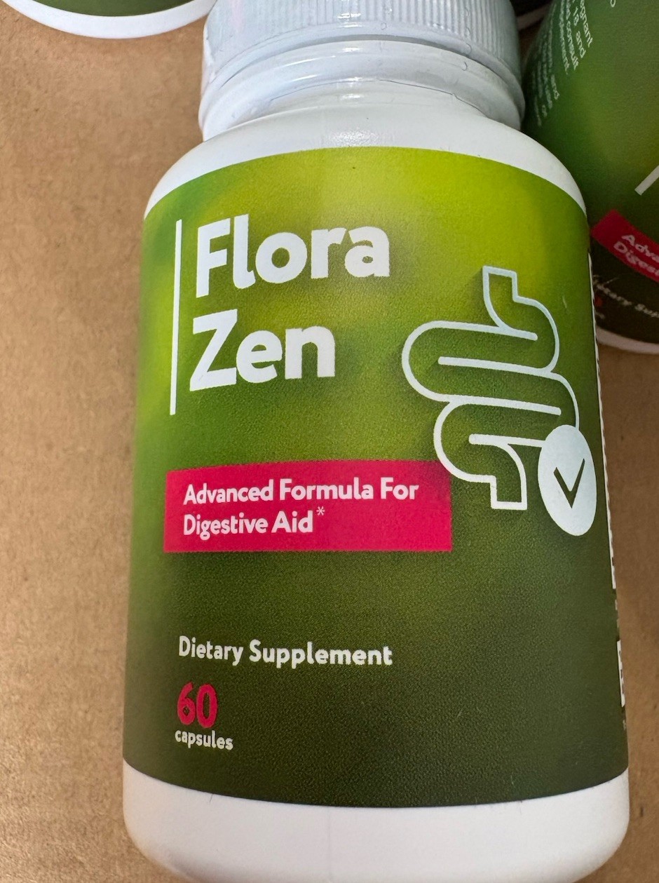 Flora Zen 7 Bottles Advanced Formula Digestive Aid 60 Capsules Ea New Sealed