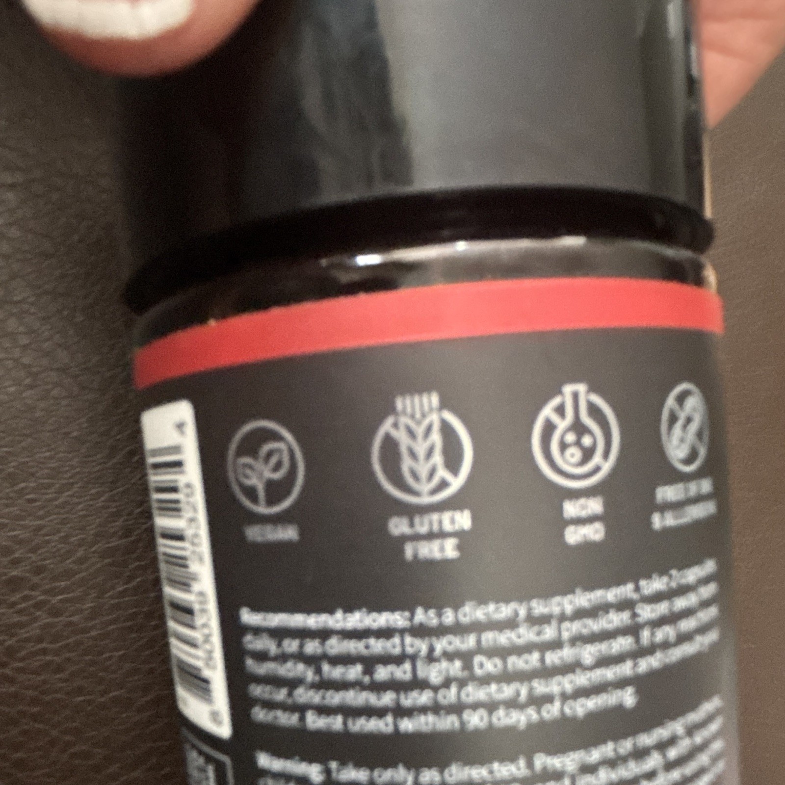 SNAP Nitric Oxide Booster Vegan 60 Capsules Blood & Circulatory Exp 06/2028
