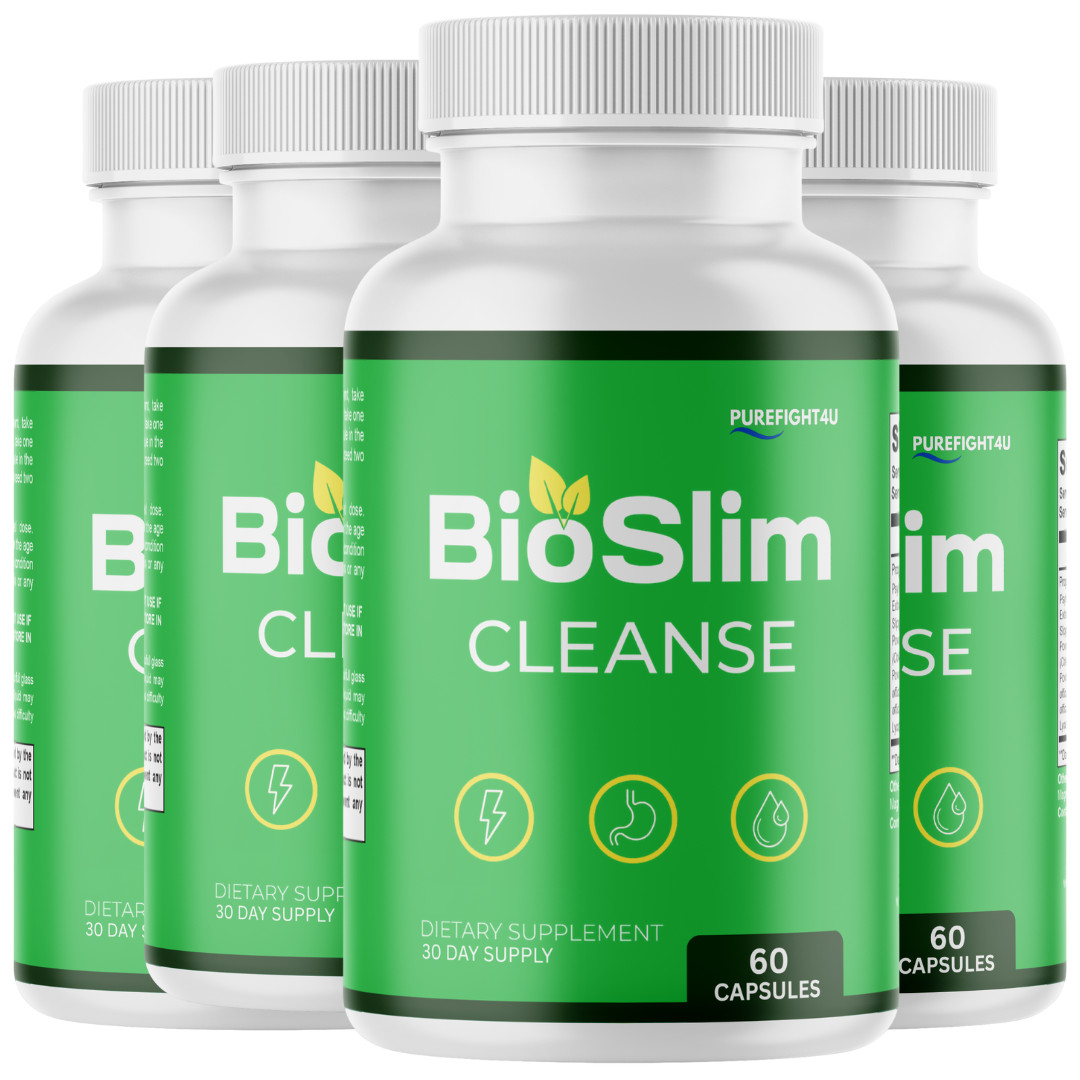 Bio Slim Cleanse Advanced Defense Formula Dietary Supplement – 4 Bottles