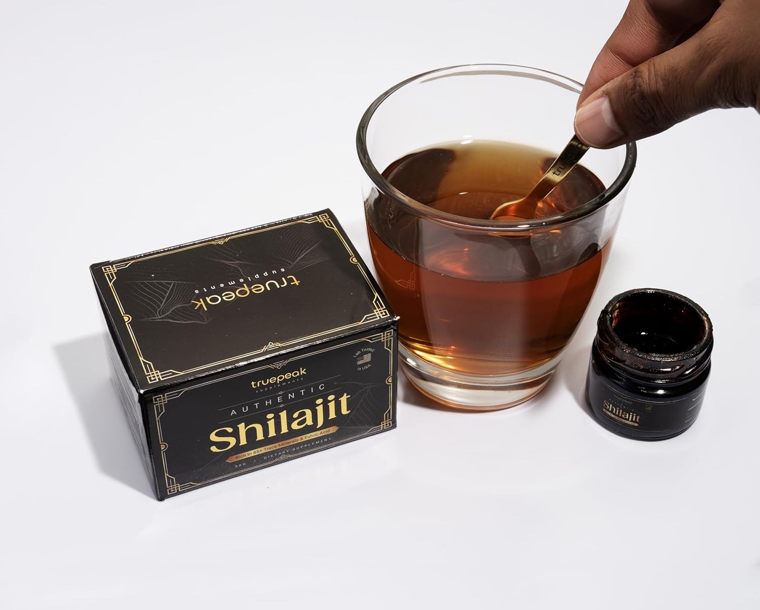 TruePeak Himalayan Shilajit Resin – Gold Grade, US-Lab Verified&Tested 30 grams