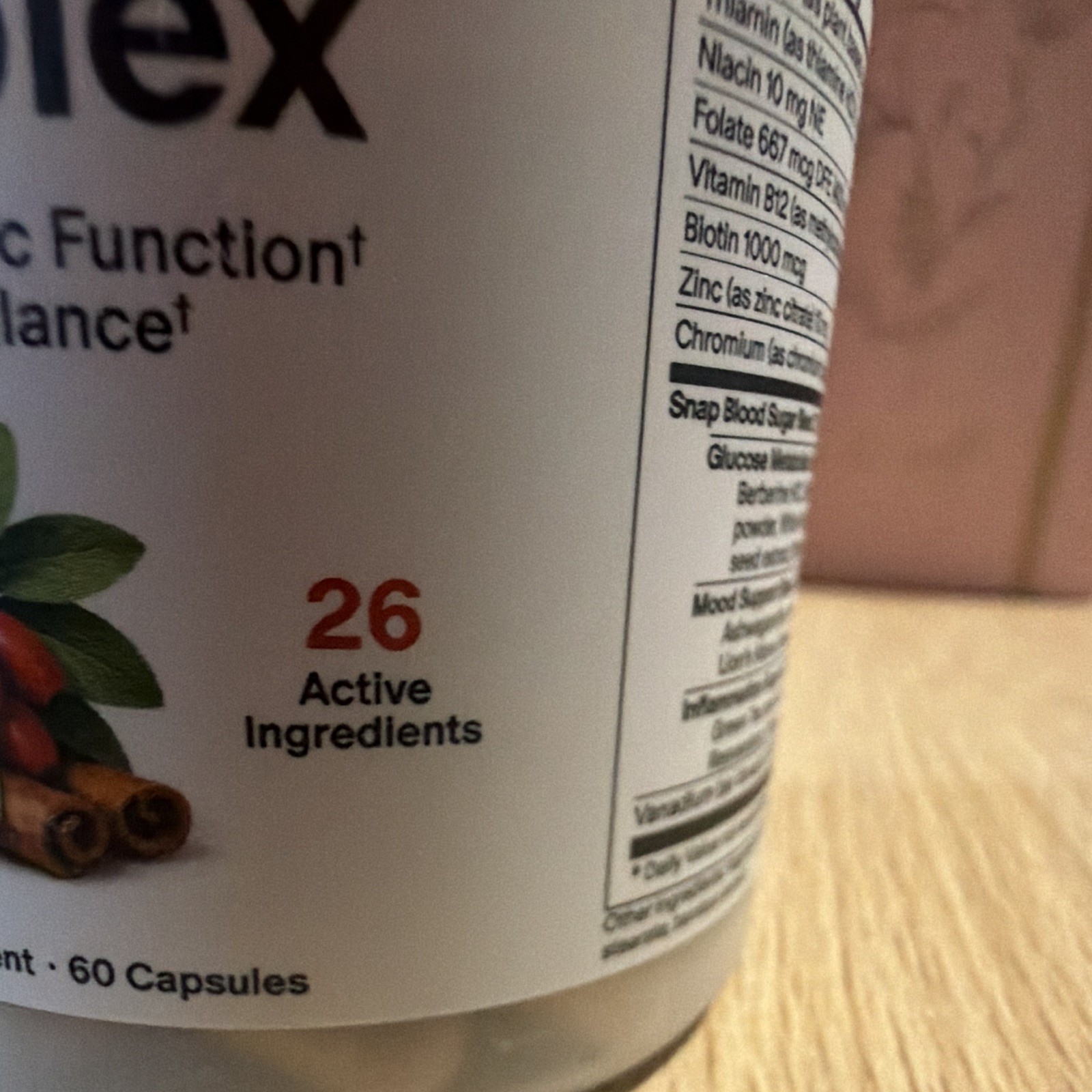 SNAP Berberine Complex 1200mg 60 Capsules Vegan Non-GMO Gluten-Free Exp 10/2029