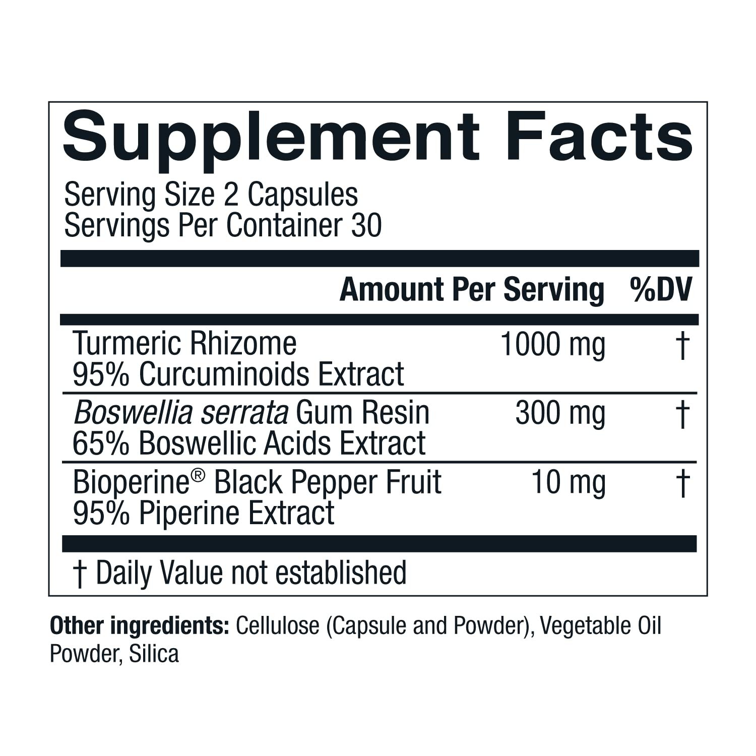 Live Conscious CurcuWell – Curcumin and Boswellia Blend 60 Count (Pack of 2)