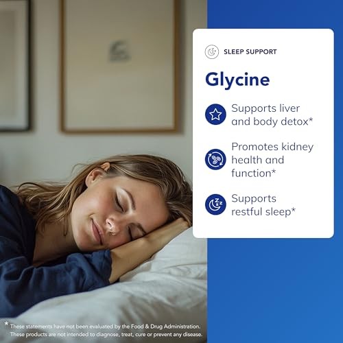 Pure Encapsulations Glycine – Sleep Support & Liver Detox