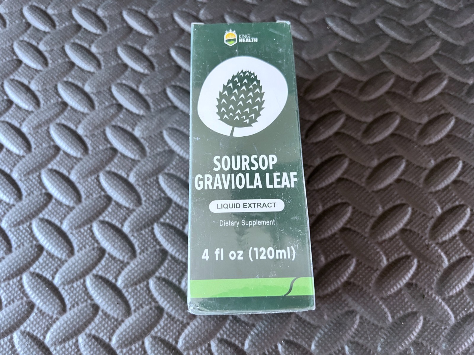 Organic Soursop Graviola Leaves Extract Liquid Supplements, 4 fl oz – 120ml
